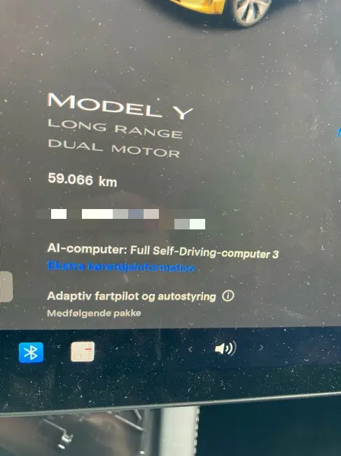 Forrude skiftet på TESLA i Vejen